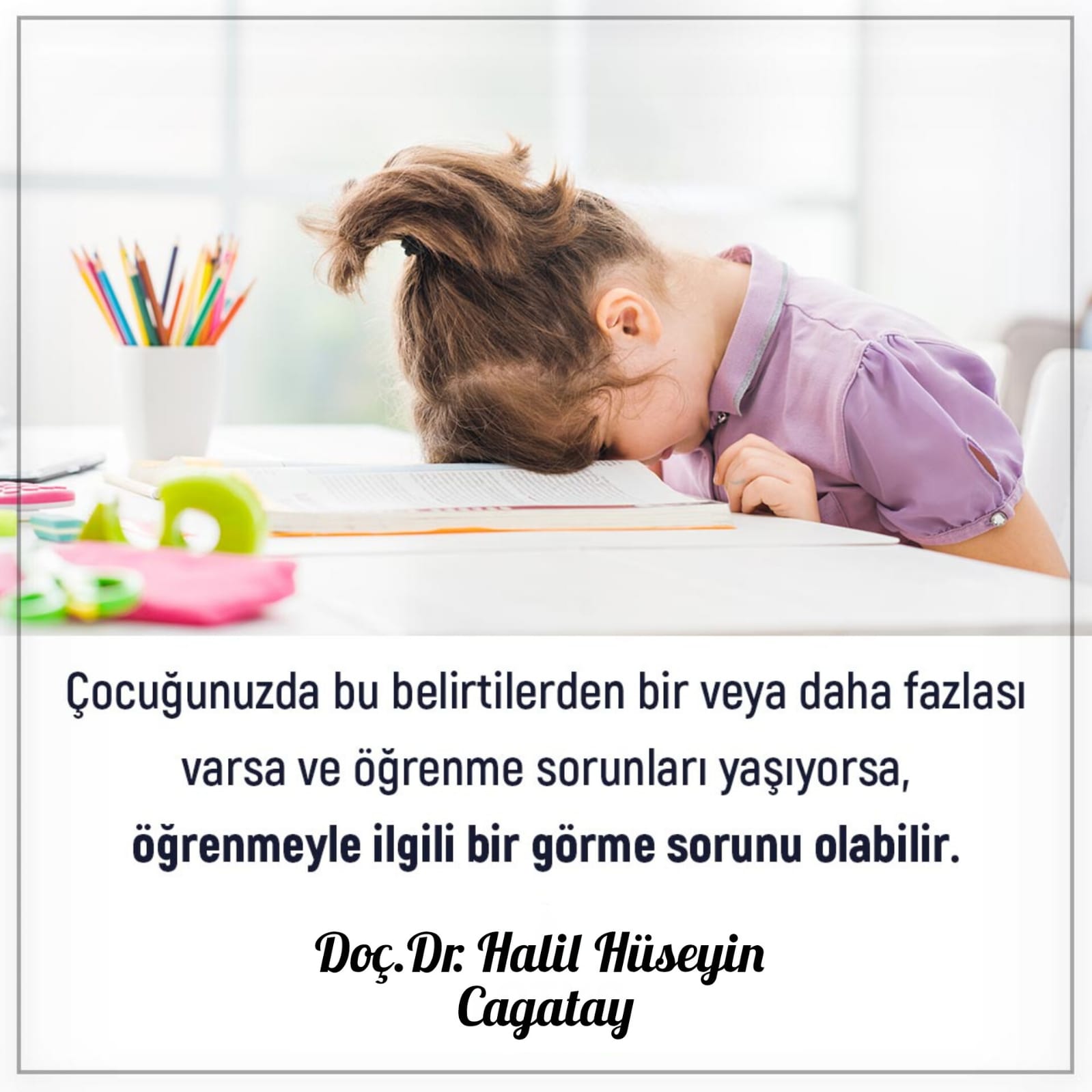 ÃÄrenme GÃ¼Ã§lÃ¼ÄÃ¼ ve GÃ¶z SaÄlÄ±ÄÄ±